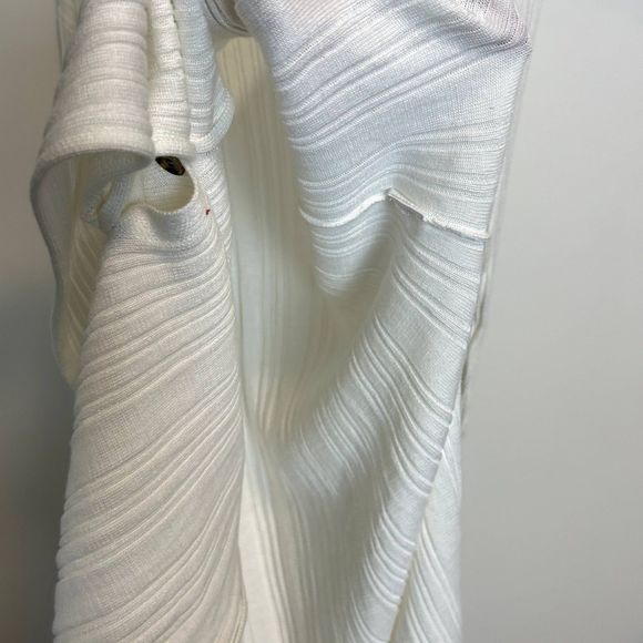 Free People Womens Ribbed Long Duster Cardigan Sweater Size XS Long Sleeve - Picture 7 of 15